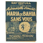 Eine Reihe von Programmen und Liedern aus Theater- und Revueproduktionen der 1950er Jahre, eine Reihe von französischen Filmstars