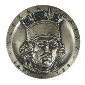 LESZEK CZARNY 1279-1288, PTTK Chelm No. 16, signed J. Jarnuszkiewicz, silver medal