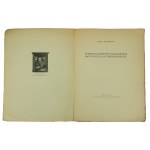 DOBRZYCKI Jerzy - Introligowanie krakowskie ostatnich lat pięćdziesięciu, Kraków 1926r., herausgegeben von der Introligators' Guild