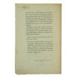 Proklamation des polnischen Sejm an die Bürger von Galizien, Posen und Krakau - Paris, 20. Mai 1848.
