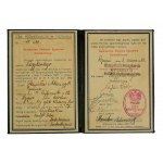 Certificate of passing the journeyman examination WOLNY COSZYKARSKI CECH, Poznań 1934.