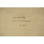 Telegram patriotyczny POMNIK FRYDERYKA CHOPINA, datowany w lutym 1929r.