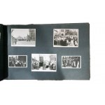 Album z oryginalnymi zdjęciami z obchodów Millenium Chrztu Polski 966 - 1966, foto kolor i cz.-b., album w rozmiarze 68 x 41cm, RZADKIE