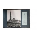 Album z oryginalnymi zdjęciami z obchodów Millenium Chrztu Polski 966 - 1966, foto kolor i cz.-b., album w rozmiarze 68 x 41cm, RZADKIE