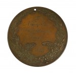 Polish Championship medal - Polish Lawn Tennis Association, 2nd prize, men's doubles game 1929