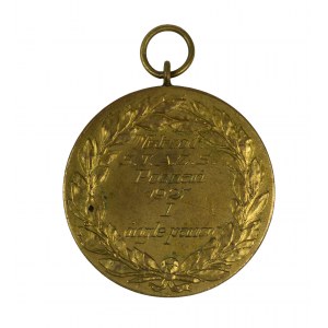 Medal Mistrzost.[wa] S.T.A.Z.S. Poznań 1927, I single panów