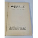 WYSPIAŃSKI Stanisław - WESELE, 1903-Wydanie III