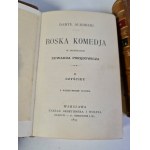 Dante Boska Komedia Warsaw 1899-1906 Translated by Edward Porębowicz