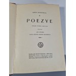 KONOPNICKA, Maria - Poezye: complete edition, critical opr. by Karol Wojcik