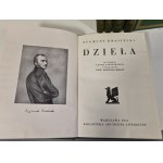 KRASIŃSKI Zygmunt - DZIEŁA 1-10 w 5 VOL. PIĘKNA OPRAWA WYDAWNICZA