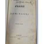 POL Wincenty - PIEŚŃ O ZIEMI NASZEJ. Wyd. II. Poznań 1852 PIĘKNA OPRAWA Z EPOKI