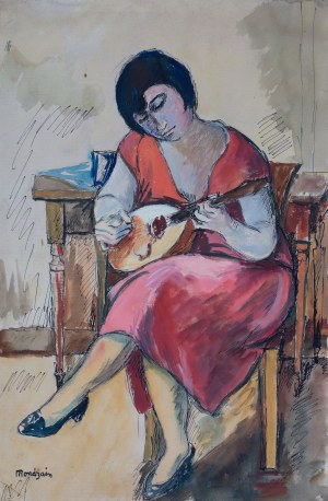 Szymon Mondzain (1888 Chełm - 1979 Paryż), Grająca
