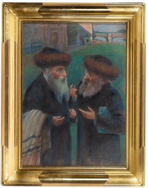 Mateusz Ludwik Hajdukiewicz (1886-?), Żydzi przed synagogą