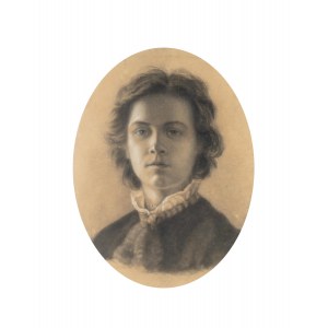 Maria Klass Kazanowska (Kownatacha in Wolhynien 1857 - Zhytomyr 1898), Selbstporträt