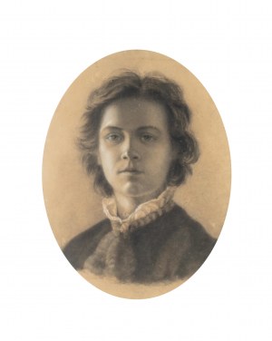 Maria Klass Kazanowska (Kownatacha na Wołyniu 1857 - Żytomierz 1898), Autoportret