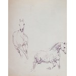 Ludwik Maciąg (1920 Krakow - 2007), Sketches - set of 4 drawings