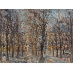 Włodzimierz Zakrzewski (1916 Petersburg - 1992 Warszawa), Paryż. Tuileries, 1973 r.