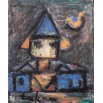Eugeniusz Tukan-Wolski (1928 - 2014), Landscapes, figure, church (set of 6 works)