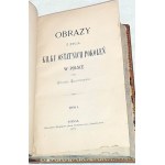 FALKOWSKI - OBRAZY Z ŻYCIA KILKU OSTATNICH POKOLEŃ W POLSCE. t.1-5 [komplet w 5 wol.] skóra Napoleon