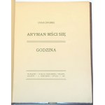 ŻEROMSKI- ARYMAN MŚCI SIĘ, wyd.1, 1904 secesyjna oprawa artystyczna