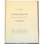 ŻEROMSKI- ARYMAN MŚCI SIĘ, wyd.1, 1904 secesyjna oprawa artystyczna