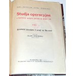 STACHIEWICZ - STUDIA OPERACYJNE Z HISTORII WOJEN POLSKICH 1918-21 tom I; Wojna polsko-bolszewicka 1919-1920 roku