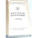 ROCZNIK OFICERSKI 1932r.