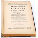 OWOCZYŃSKA - NAJNOWSZA KUCHNIA WARSZAWSKA, PORADNIK DLA POLSKICH GOSPODYŃ