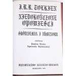 TOLKIEN- NIEDOKOŃCZONE OPOWIEŚCI ekskluzywna oprawa skórzana