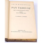 MICKIEWICZ- PAN TADEUSZ z illustracjami E. M. Andriollego skóra