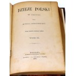 BOBRZYŃSKI - DZIEJE POLSKI t.1-2 (komplet w 1wol.) wyd. 1880r.