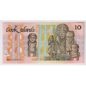 Cook Islands 10 Dollars 1987 (ND)