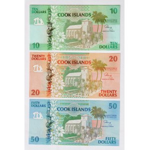 Cook Islands 10 - 20 - 50 Dollars 1992