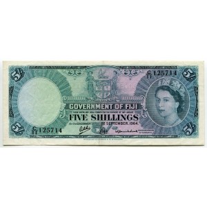 Fiji 5 Shillings 1964