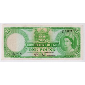 Fiji 1 Pound 1967