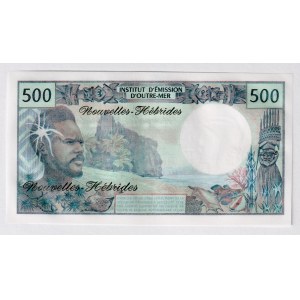 New Hebrides 500 Francs 1970 - 1981 (ND)