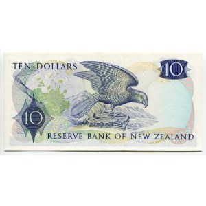 New Zealand 10 Dollars 1977 - 1981 (ND)