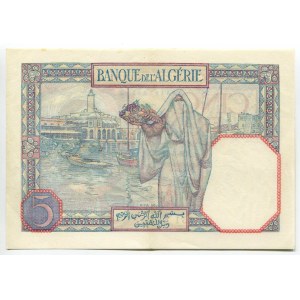 Algeria 5 Francs 1933