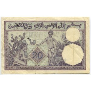 Algeria 20 Francs 1929