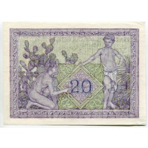 Algeria 20 Francs 1942