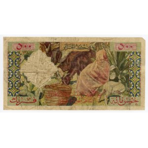 Algeria 500 Francs 1958