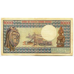 Chad 1000 Francs 1980