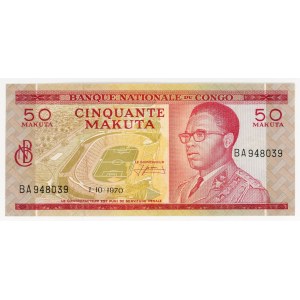 Congo Democratic Republic 50 Makuta 1970