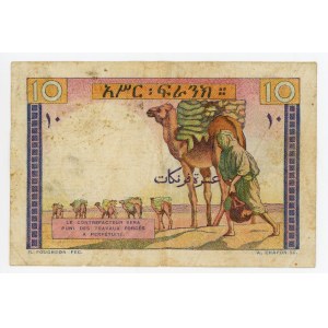 French Somaliland 10 Francs 1946 (ND)