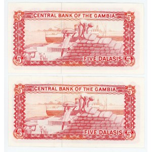 Gambia 5 Dalasis 1987 (ND)