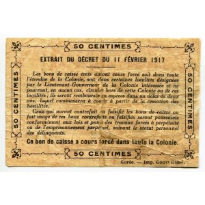 Ivory Coast 50 Centimes 1917