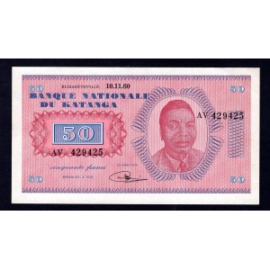 Katanga 50 Francs 1960