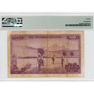 Kenya 100 Shillings 1972 PMG 20