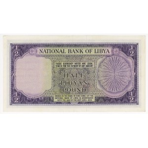 Libya 1/2 Pound 1955