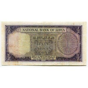 Libya 1/2 Pound 1959